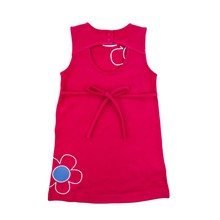 Load image into Gallery viewer, Florence Eiseman Bright Spots Knit Pique Dress W/ Flowers