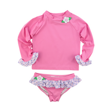 Load image into Gallery viewer, Florence Eiseman Sandy Toes Rash Guard Swimsuit Set