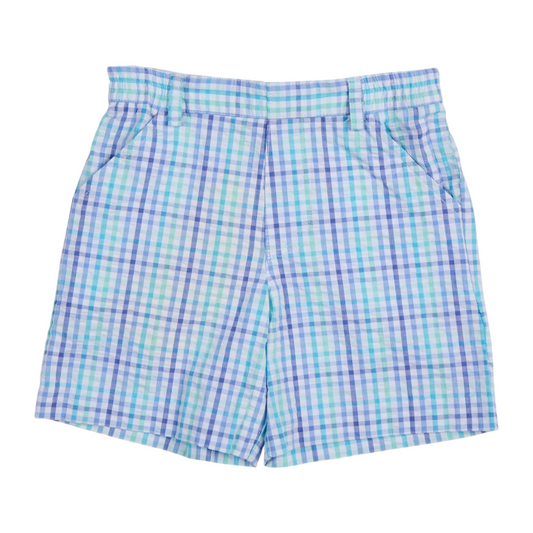 Florence Eiseman Plaid Seersucker Shorts