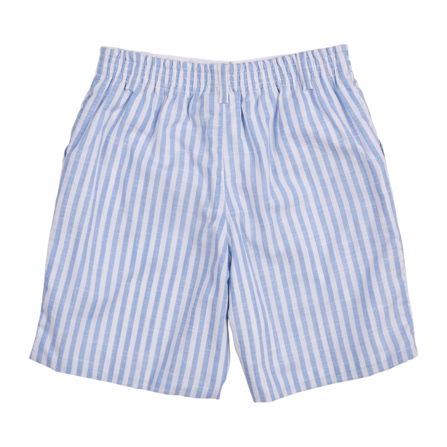 Florence Eiseman Linen-look Stripe Shorts