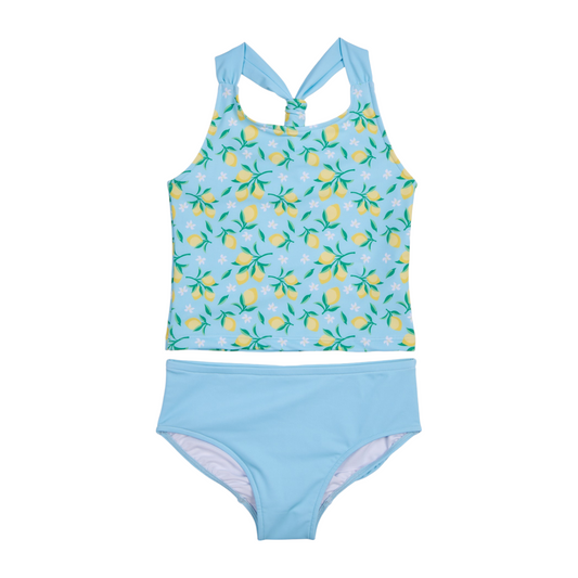 Florence Eiseman Lemon Print Tankini