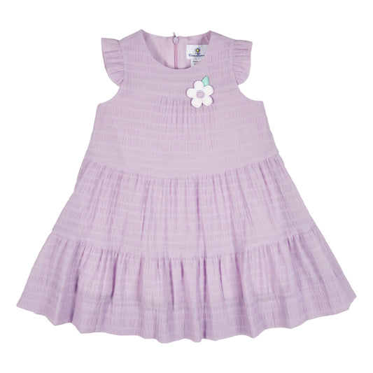 Florence Eiseman Crinkle Lawn Dress With Flower