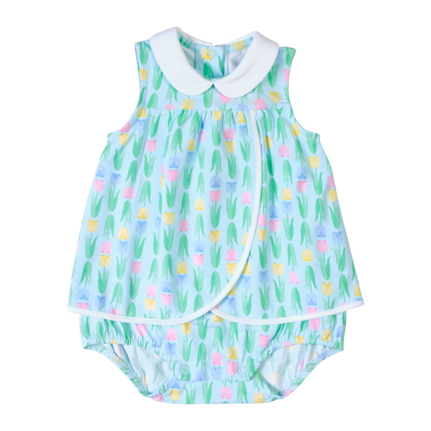 Florence Eiseman Tulip Knit Romper