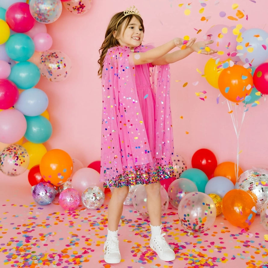 Sweet Wink Confetti Cape