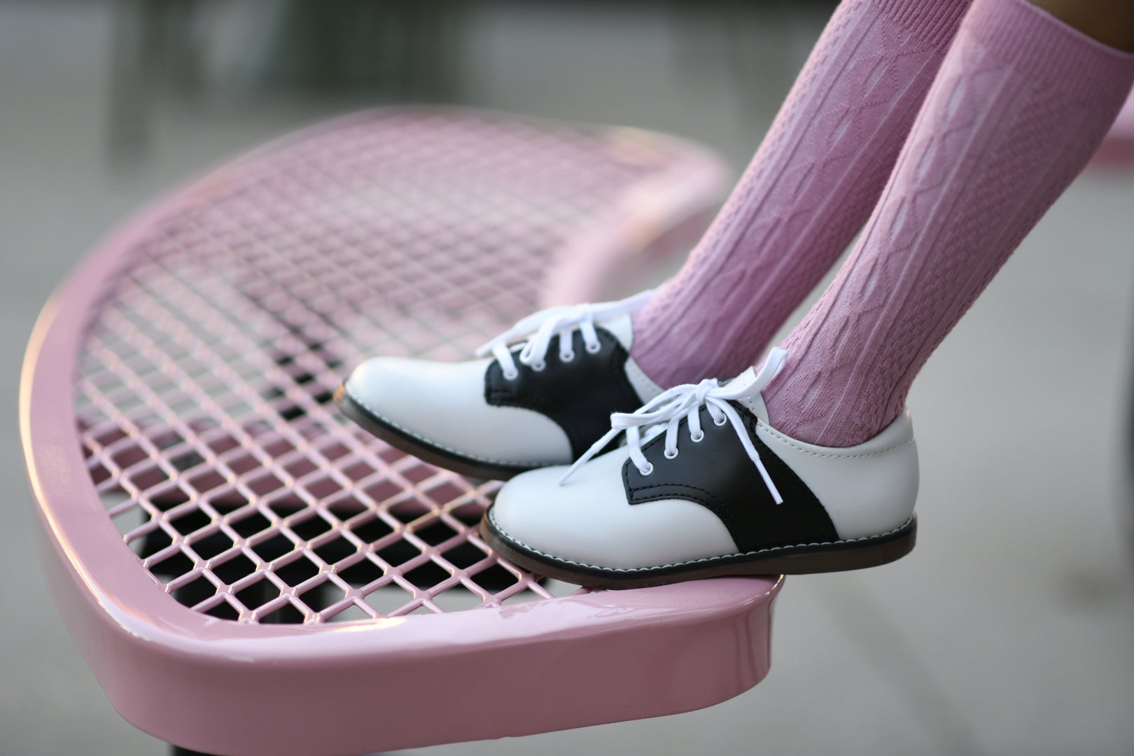 Purple saddle shoes 2025