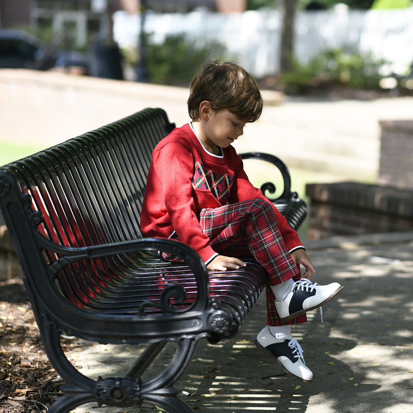 Footmates Cheer Saddle Oxford