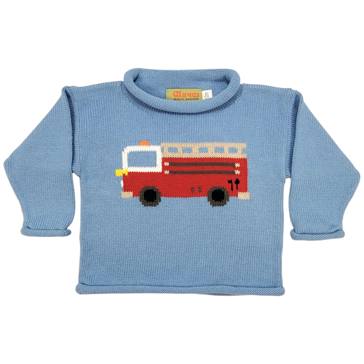 Luigi Firetruck Roll Neck Sweater