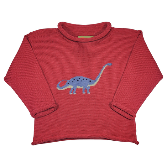 Luigi Brontosaurus Roll Neck Sweater
