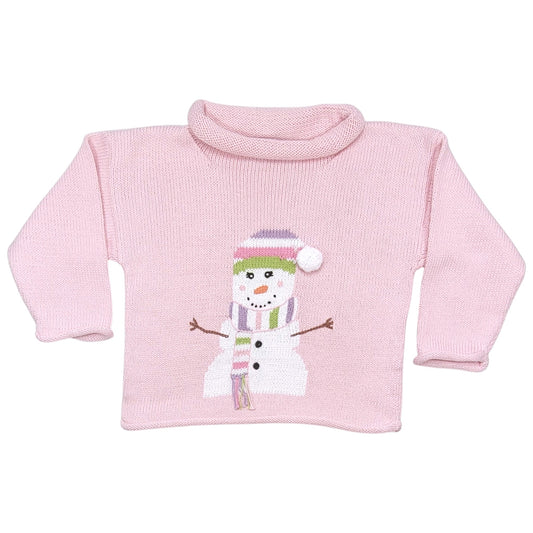 Luigi Snow Girl Roll Neck Sweater