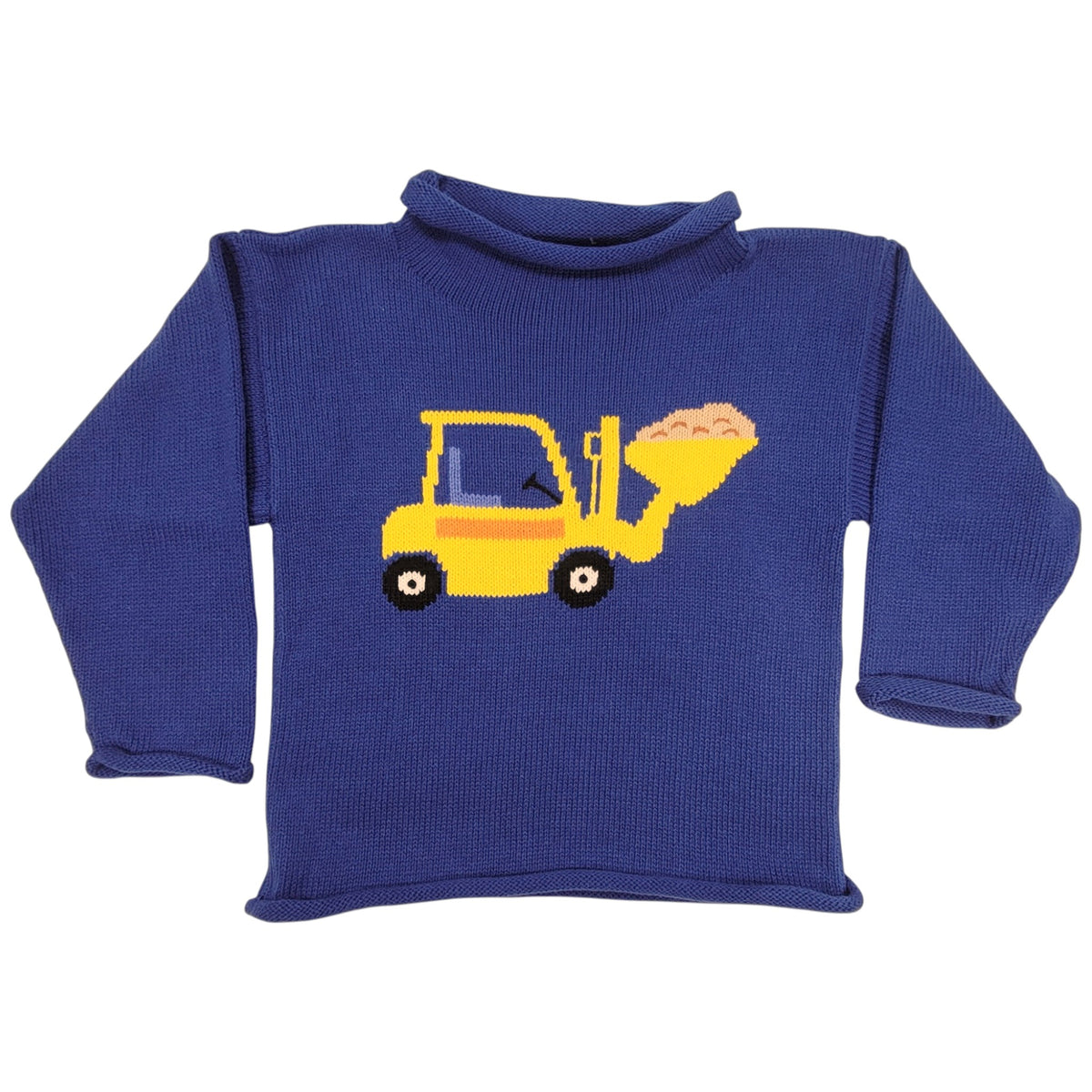 Luigi Frontloader Roll Neck Sweater