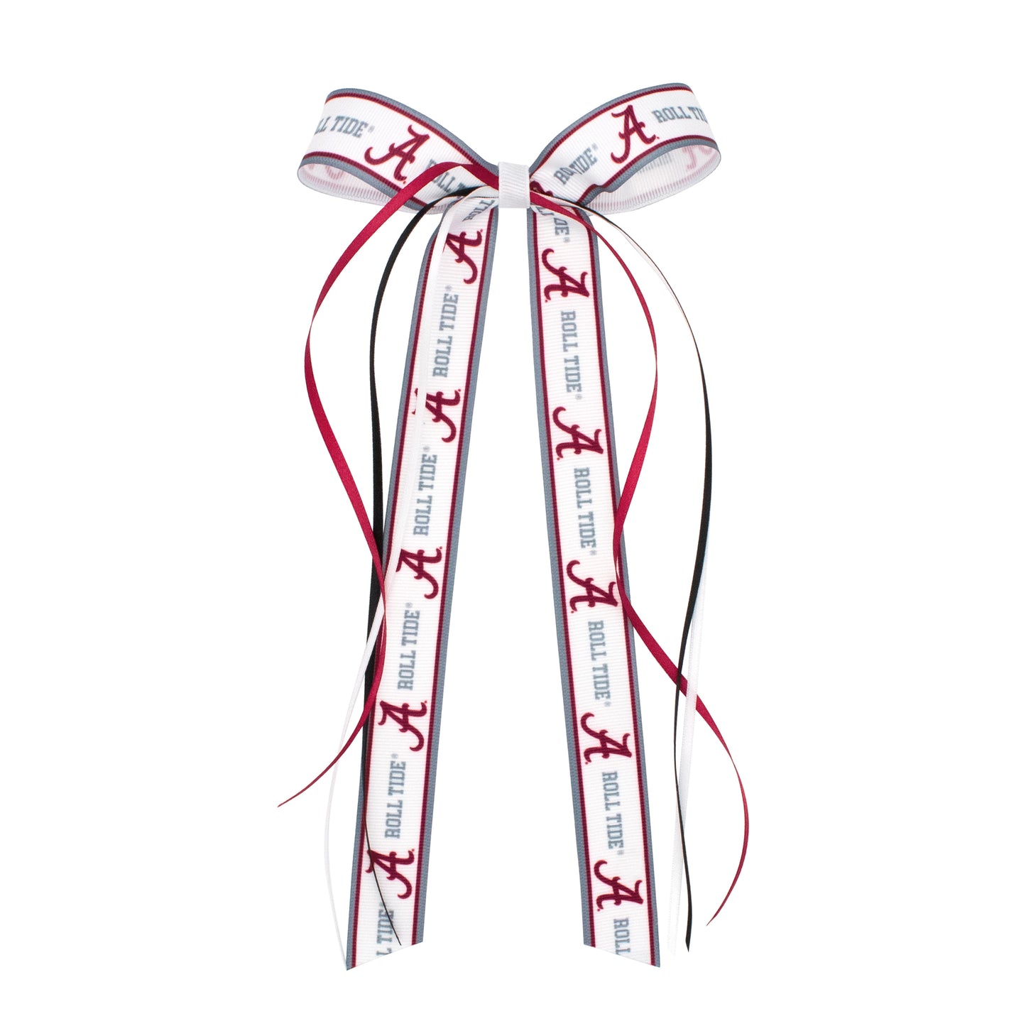 Wee Ones Collegiate Logo Ribbon Boot Bows with Streamers