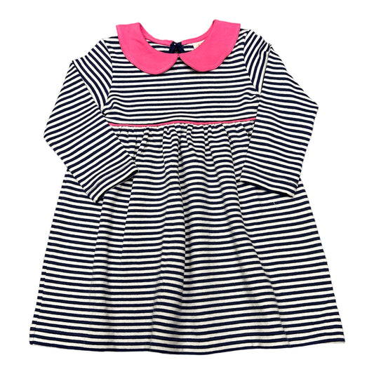 Luigi Striped Collared Dress