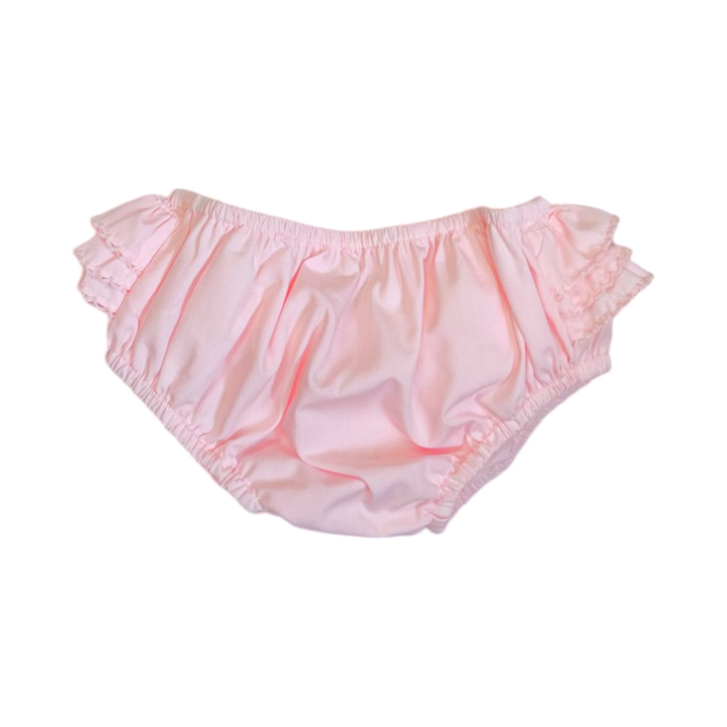 Delaney Front Ruffle Rossette Diaper Set