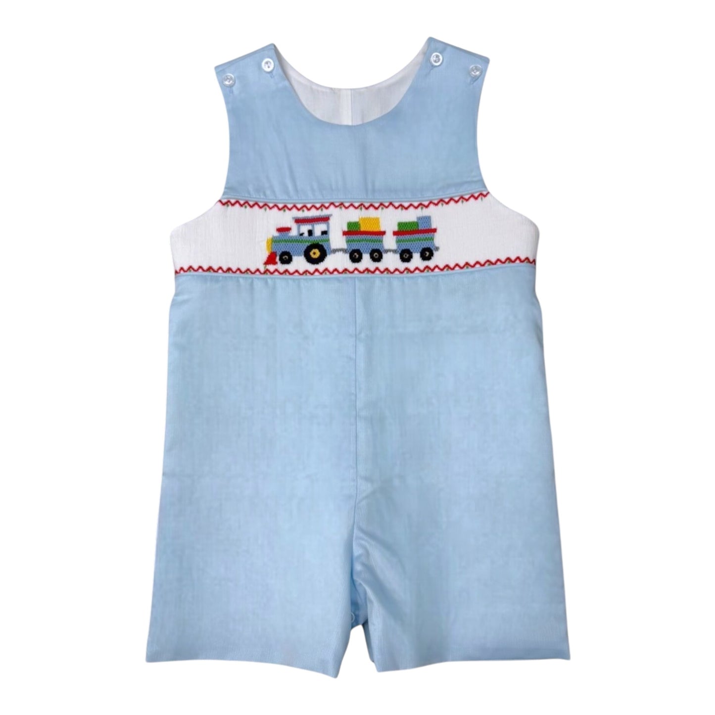 Delaney Smocked Train Jon Jon