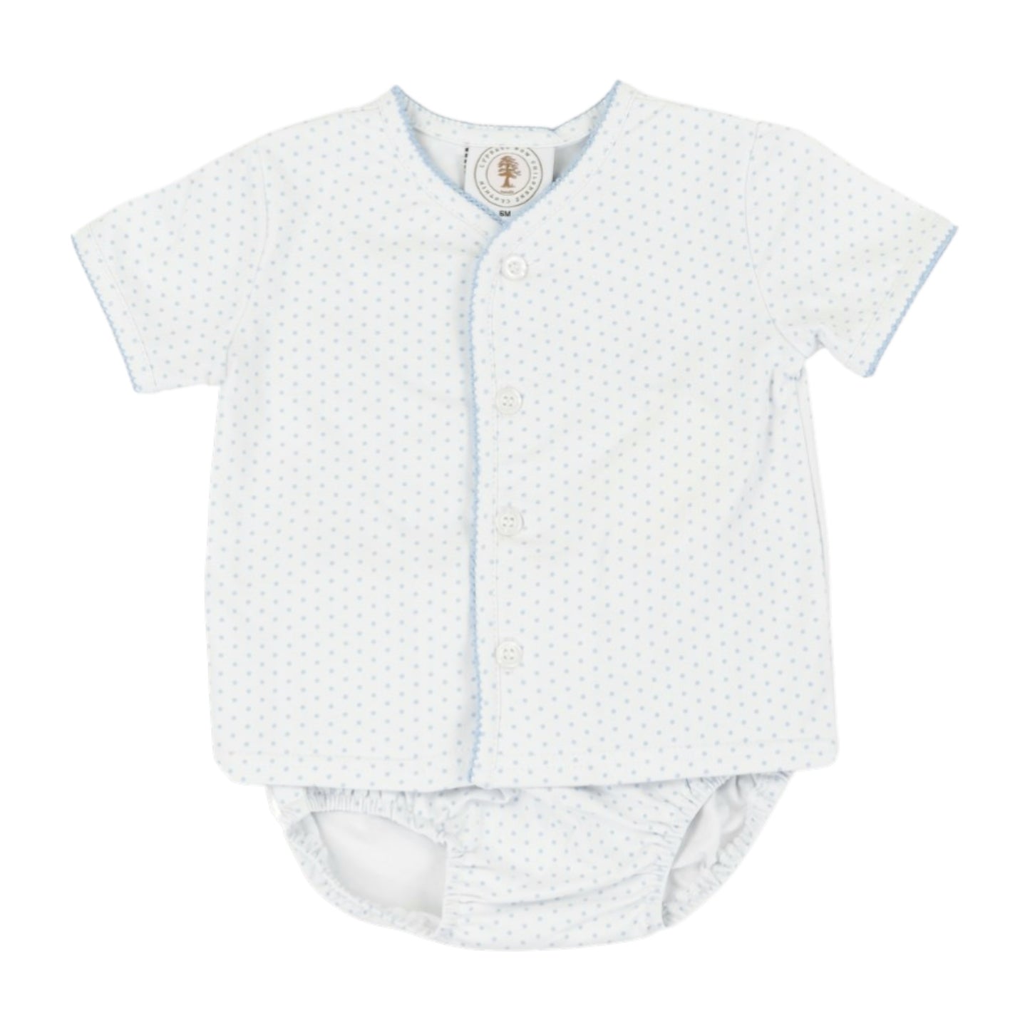 Cypress Row Classic Dot Diaper Set
