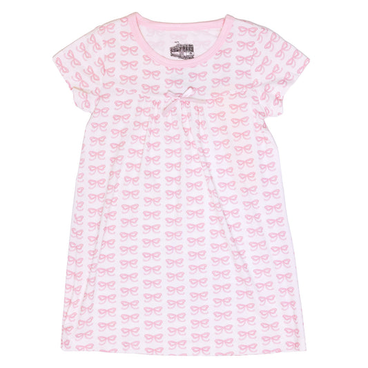 The Uptown Baby Bows Bamboo Lounge Dress