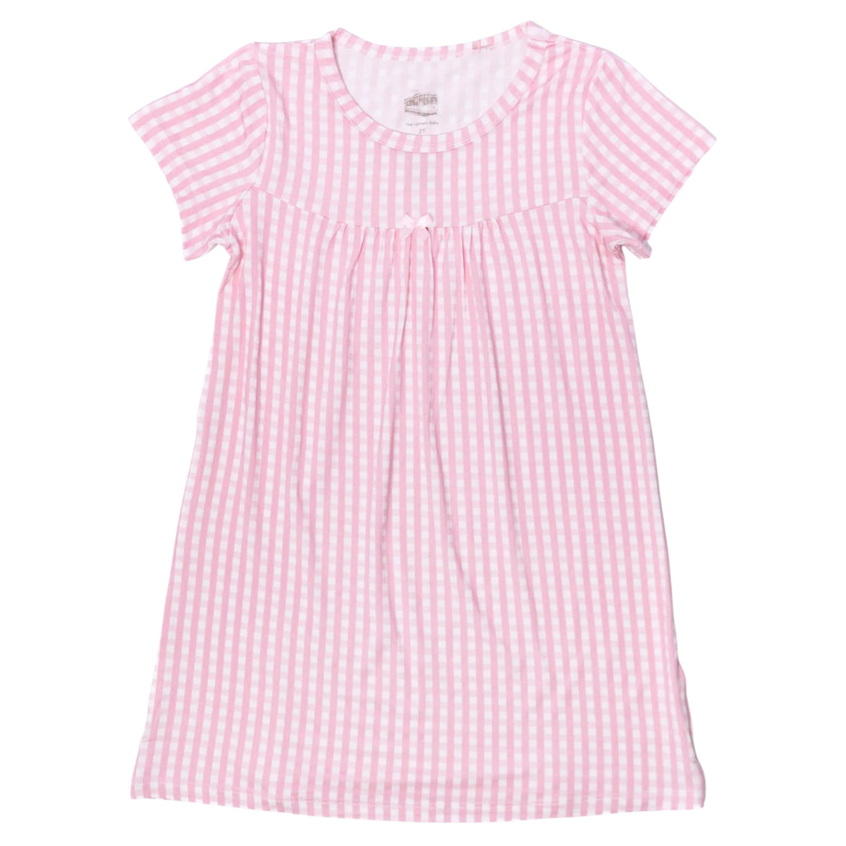 The Uptown Baby Gingham Bamboo Lounge Dress