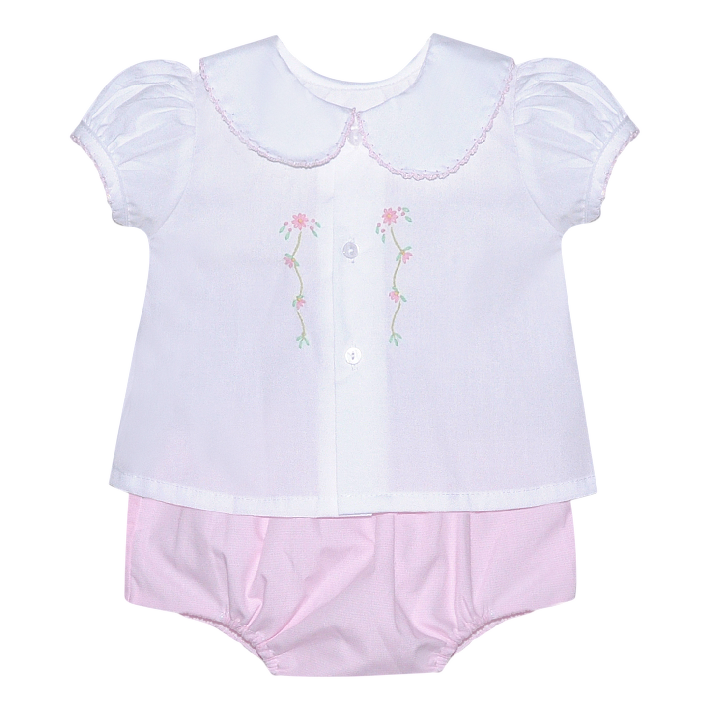 Baby Sen Avery Flowers Diaper Set