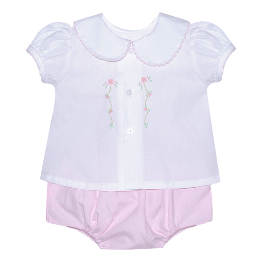 Baby Sen Avery Flowers Diaper Set