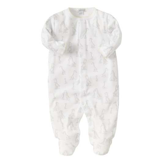 Kissy Kissy Giraffe Generations Print Footie