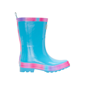 Hatley Fun Hearts Shiny Rain Boots