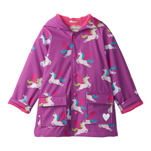 Hatley Pretty Pegasus Color Changing Raincoat