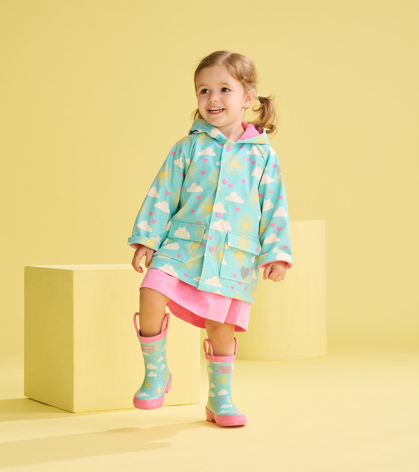 Hatley Happy Skies Preschool Rain Boots