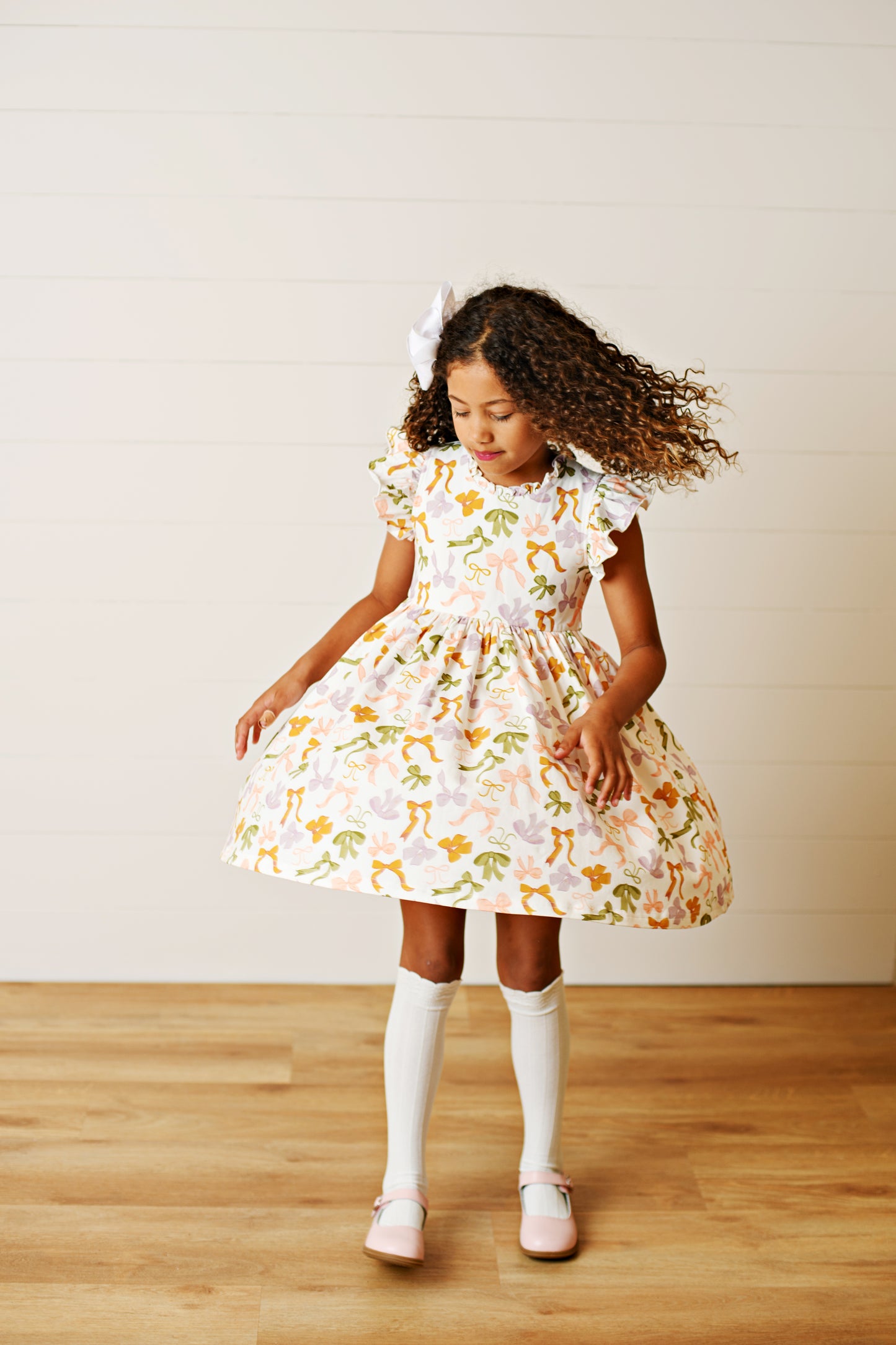Swoon Baby Bow Flutter Dress