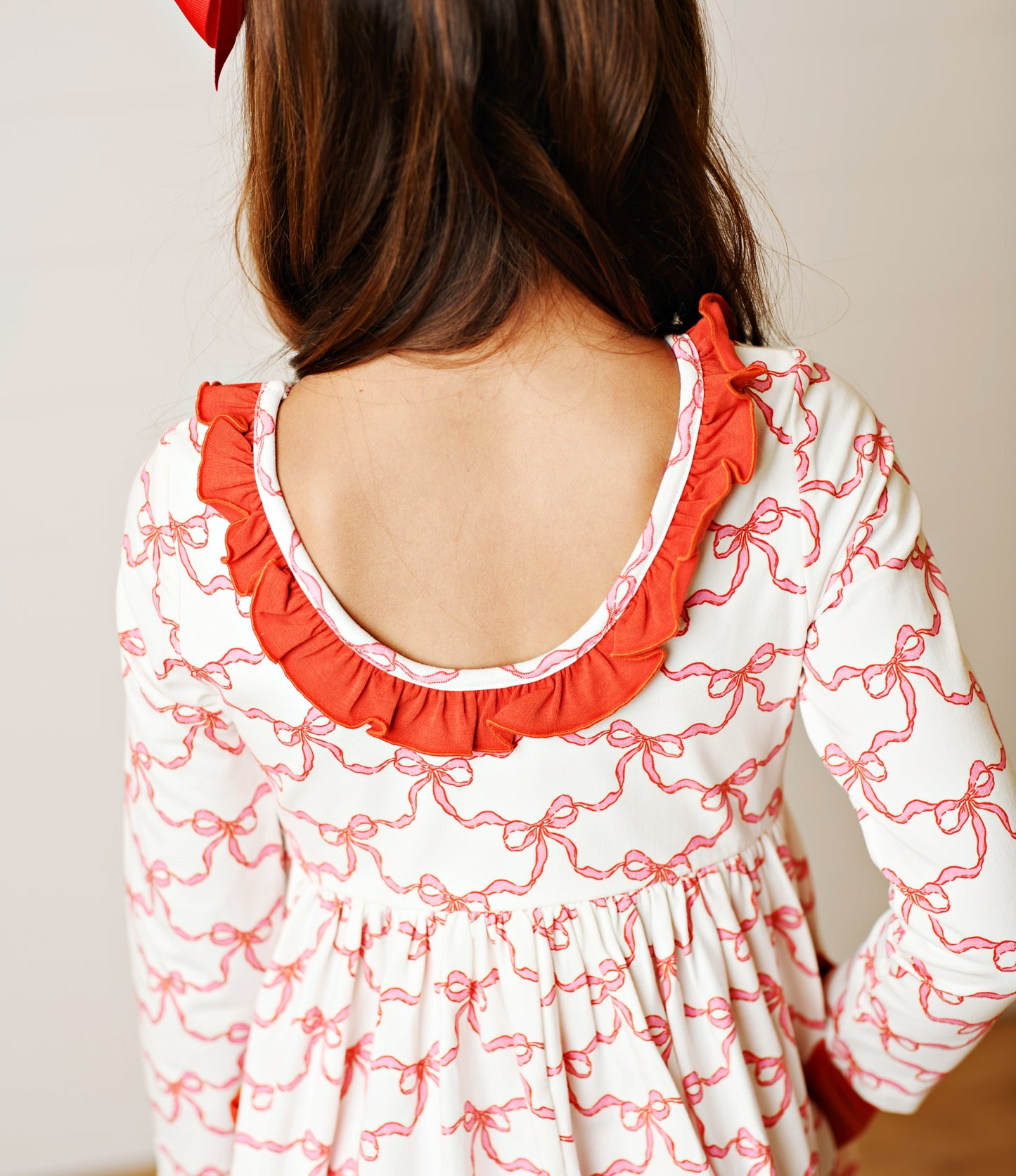 Swoon Baby Bow Pocket Twirl Dress