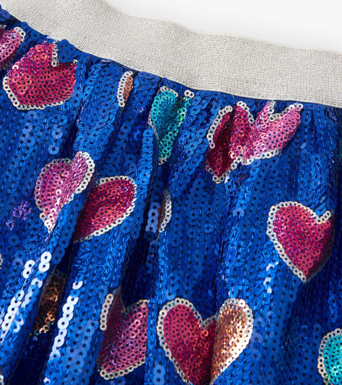 Hatley Busted Hearts Sequin Skirt