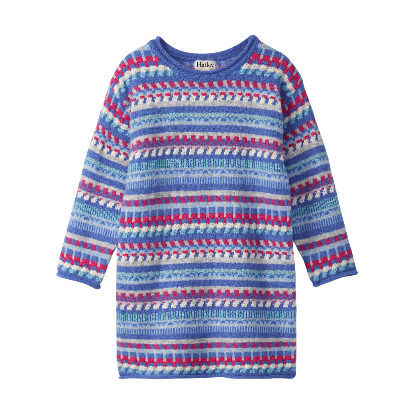 Hatley Blueberry Stripe Sweater Dress