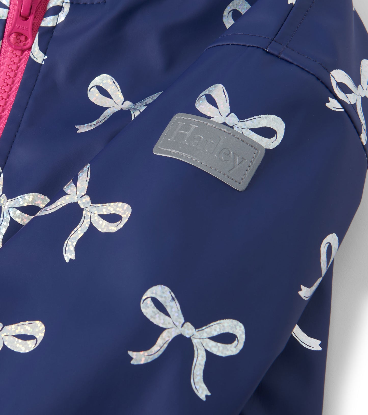Hatley Silver Ribbon Zip-Up Rain Jacket