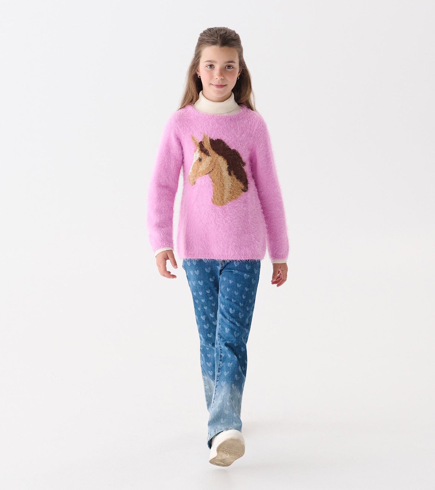 Hatley Horse Furry Sweater