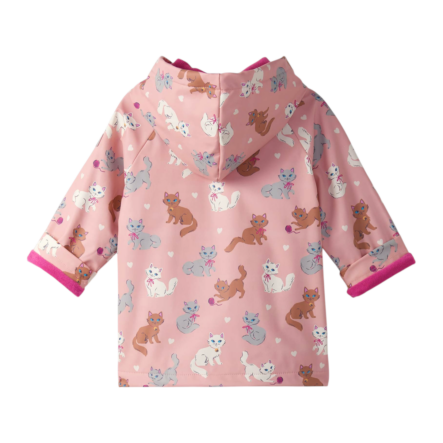 Hatley Little Kitties Snap Raincoat