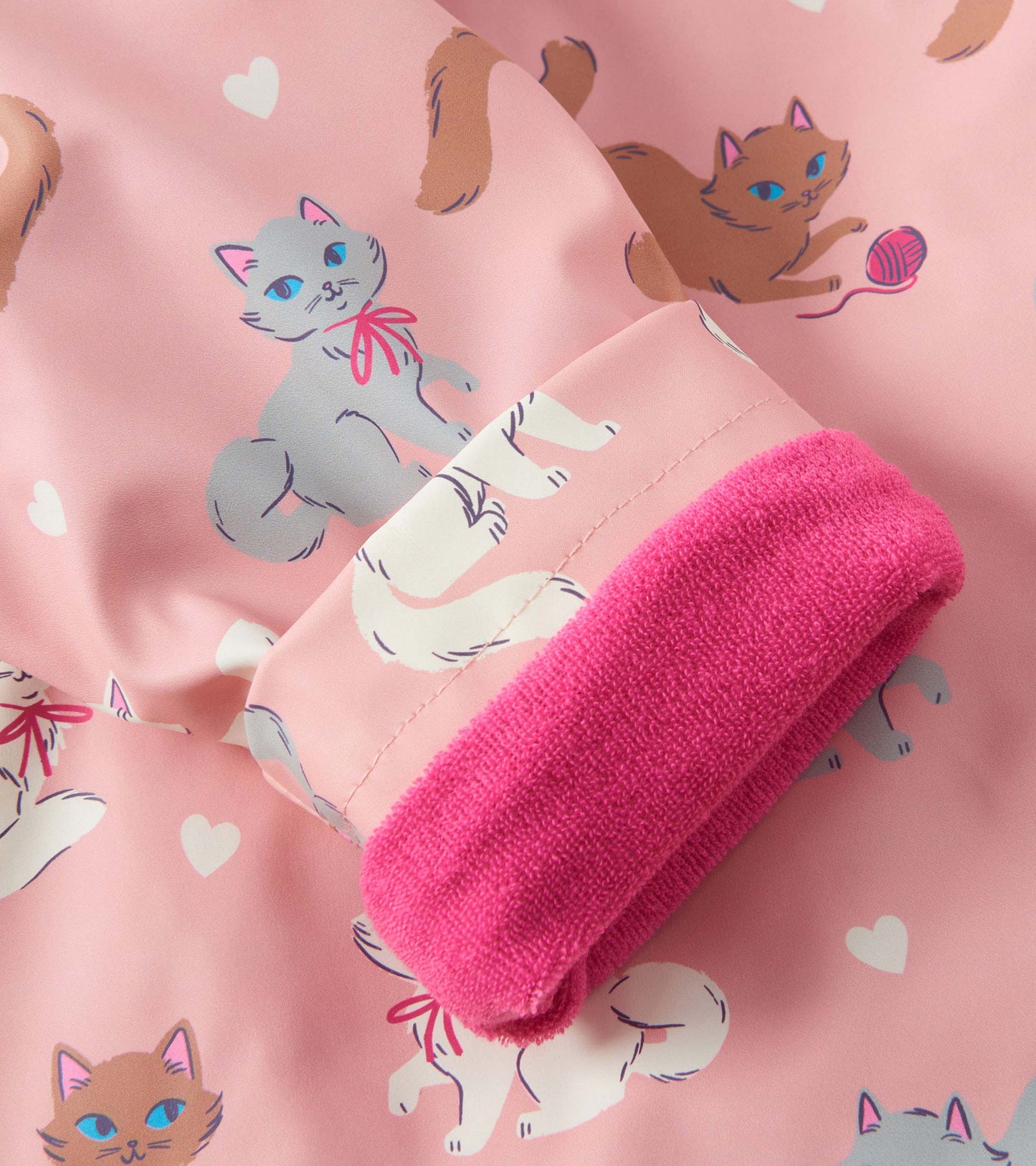 Hatley Little Kitties Snap Raincoat