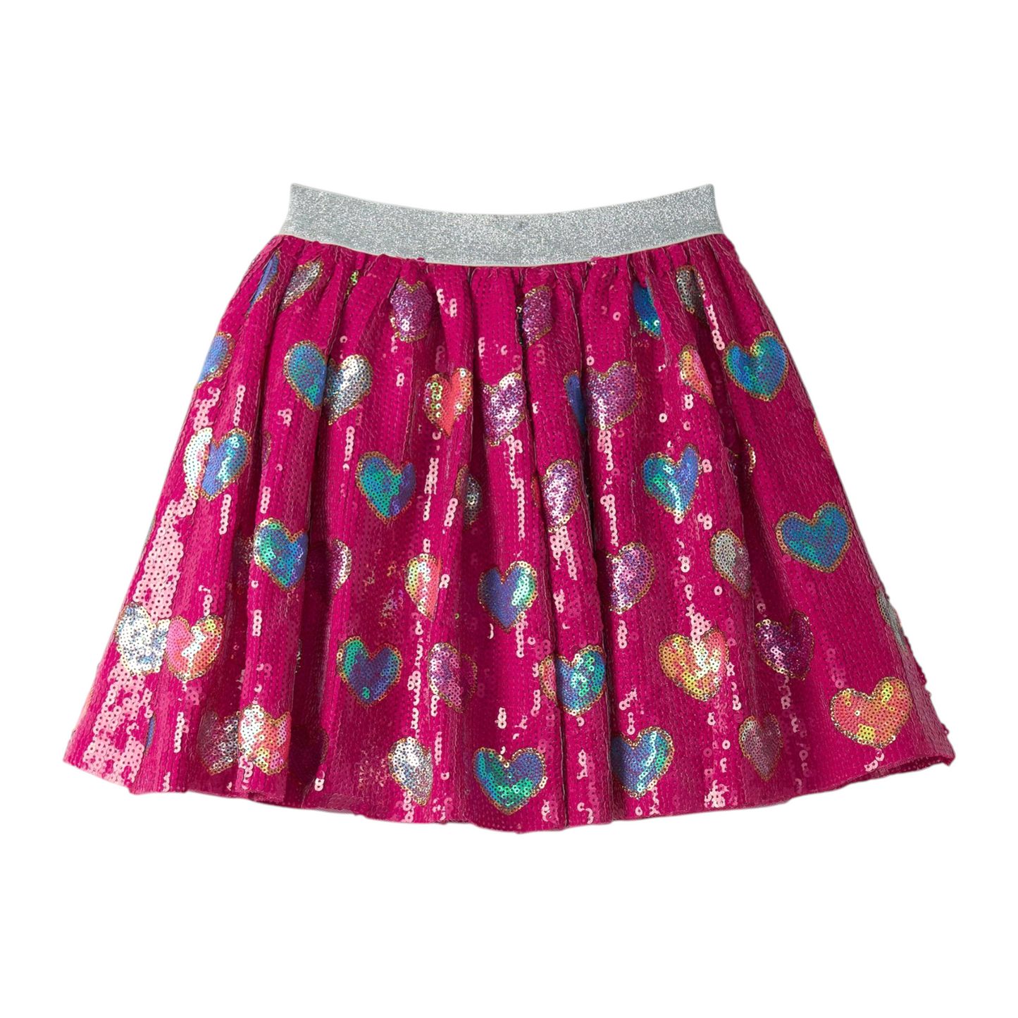 Hatley Busted Hearts Sequin Skirt