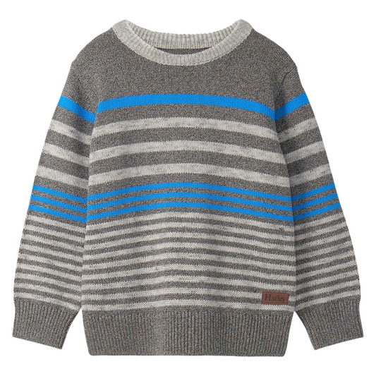 Hatley Speckle Stripe Crew Neck Sweater