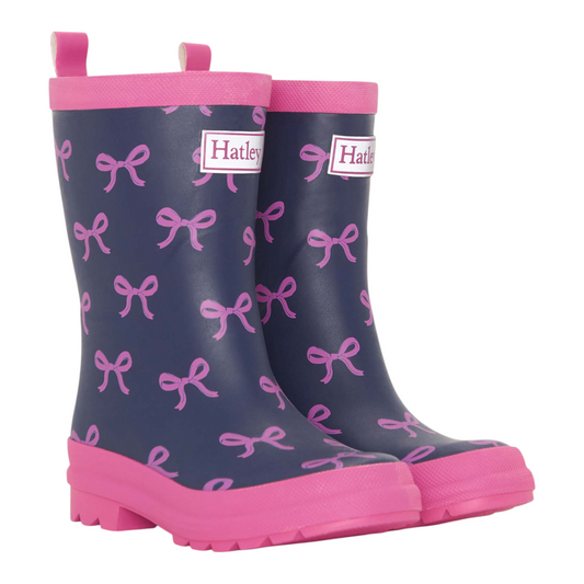 Hatley Teeny Bows Matte Rain Boots