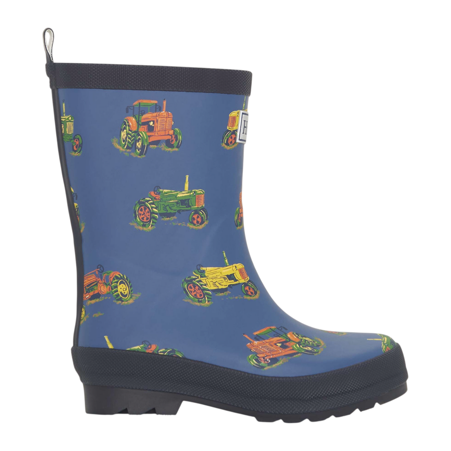 Hatley Landscape Tractors Matte Rain Boots