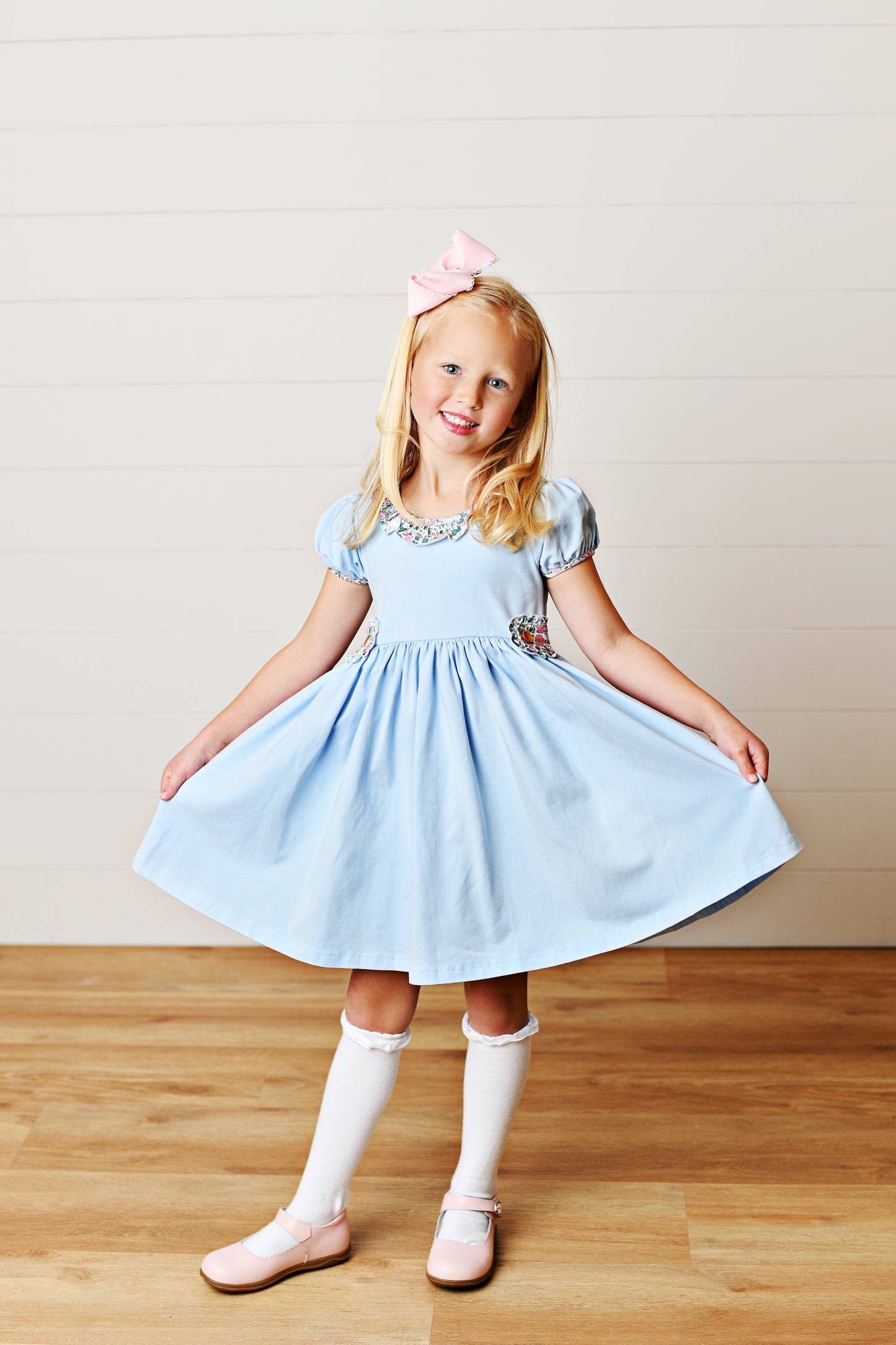 Swoon Baby Floral Tab Dress