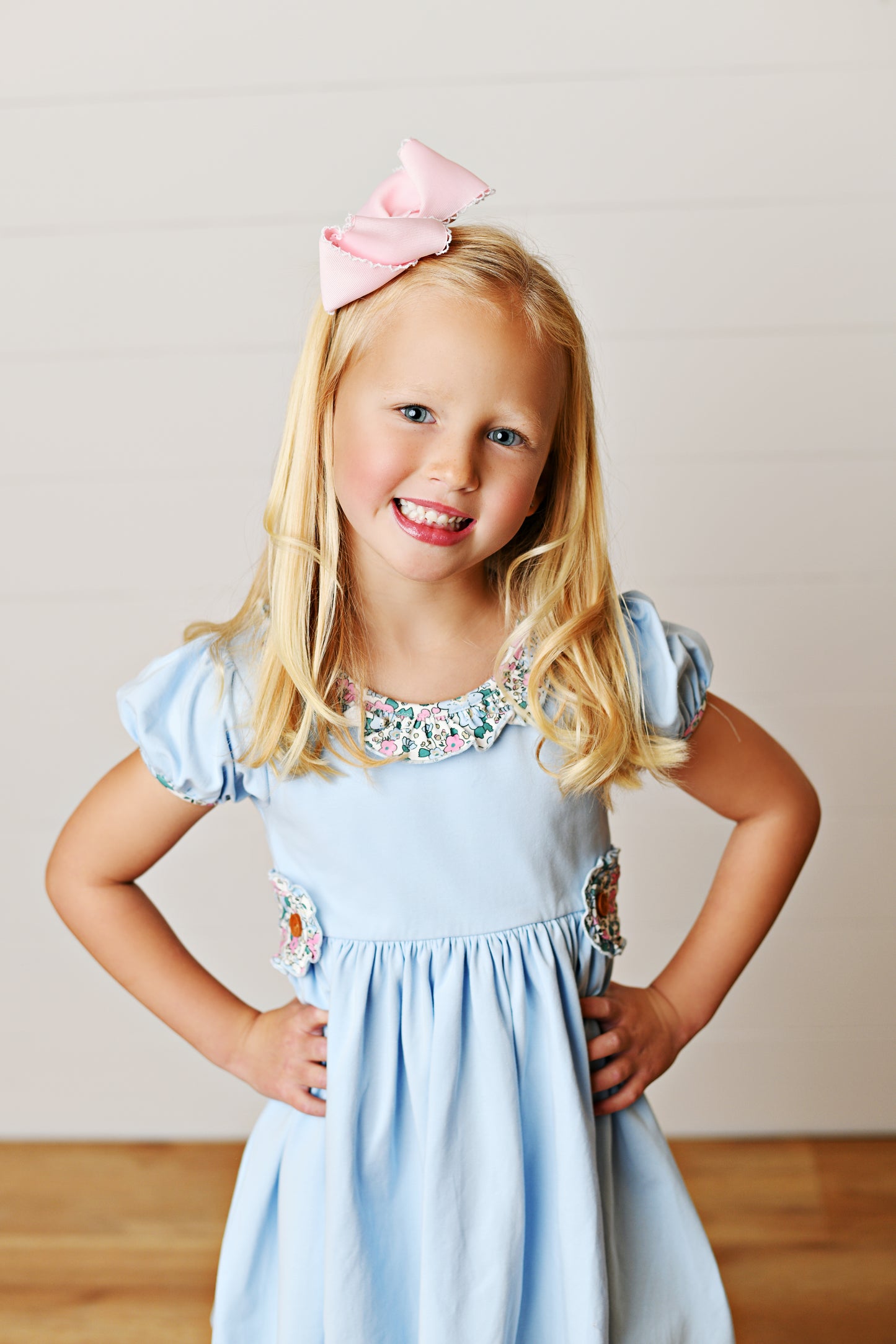 Swoon Baby Floral Tab Dress