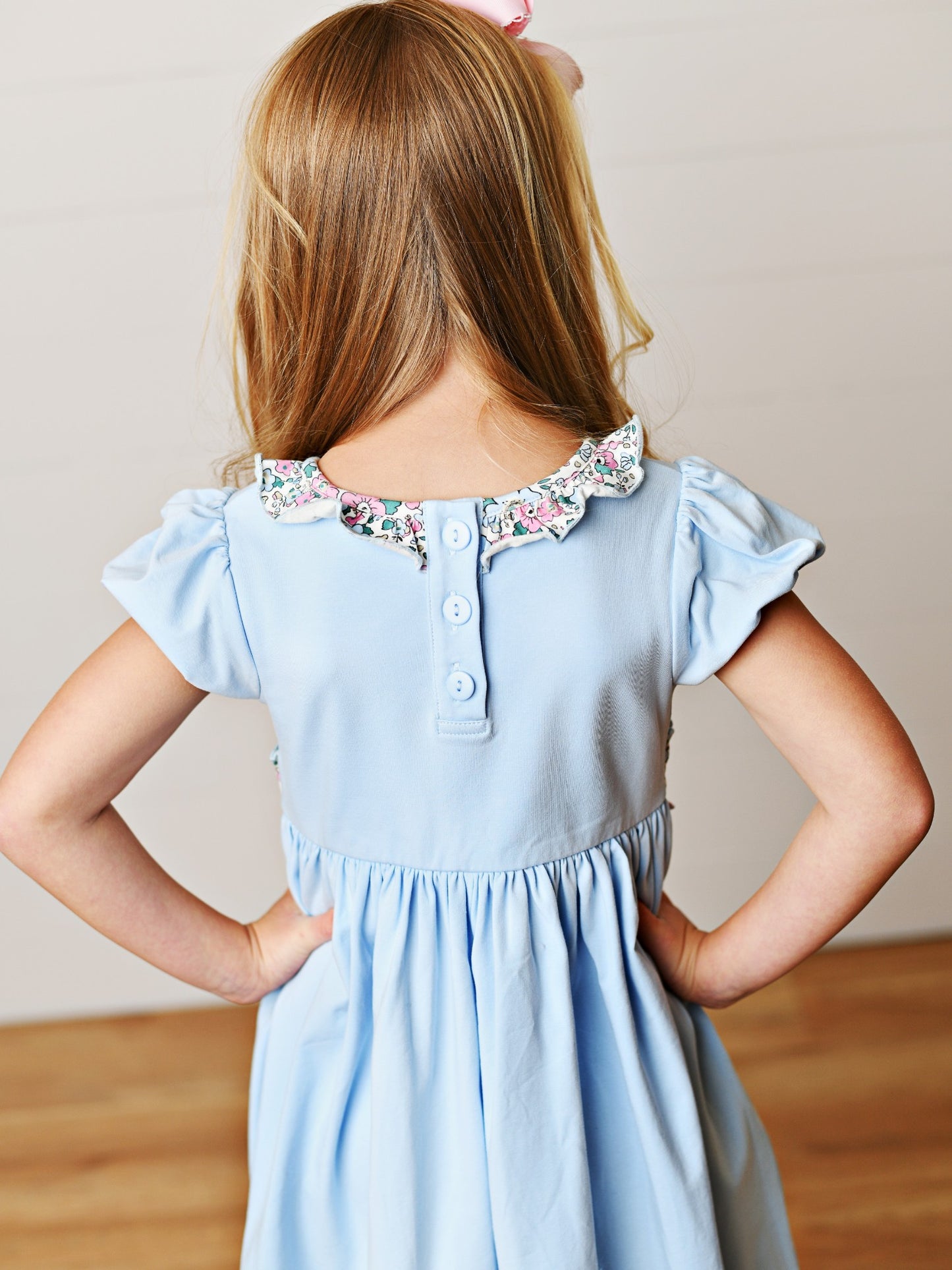 Swoon Baby Floral Tab Dress