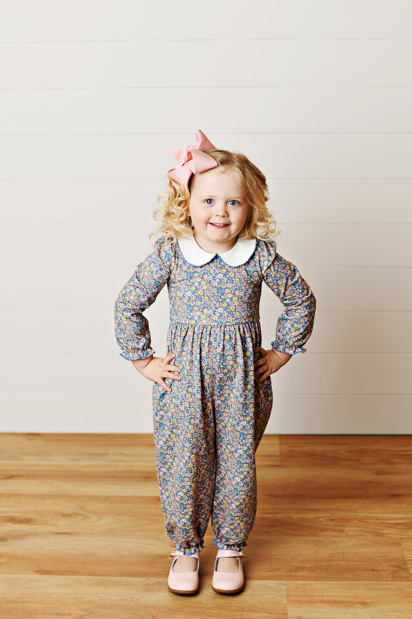 Swoon Baby Floral Proper Romper