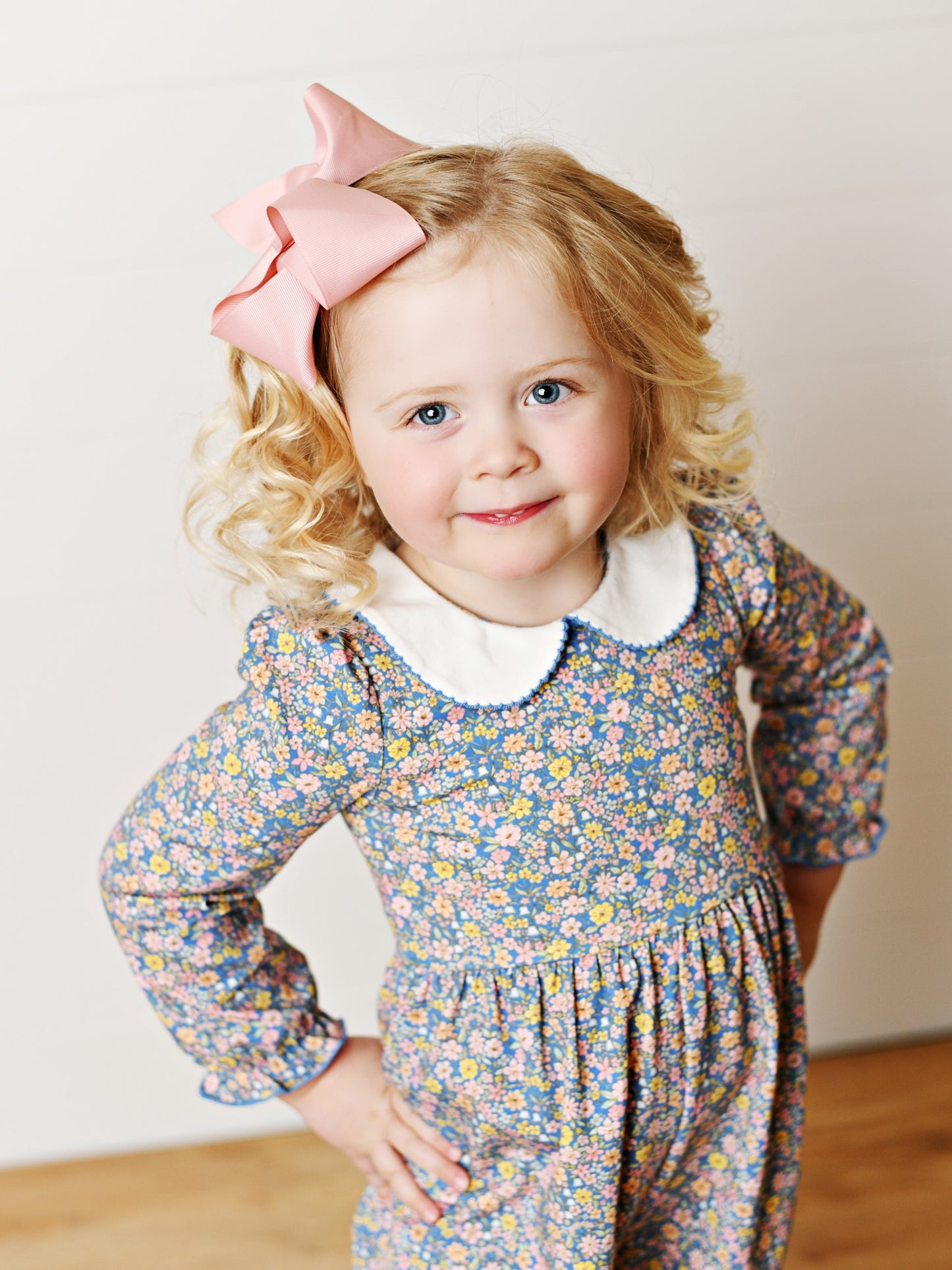 Swoon Baby Floral Proper Romper