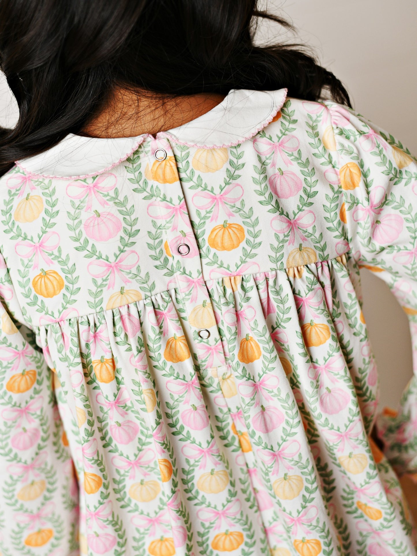 Swoon Baby Pumpkins & Bows Dress