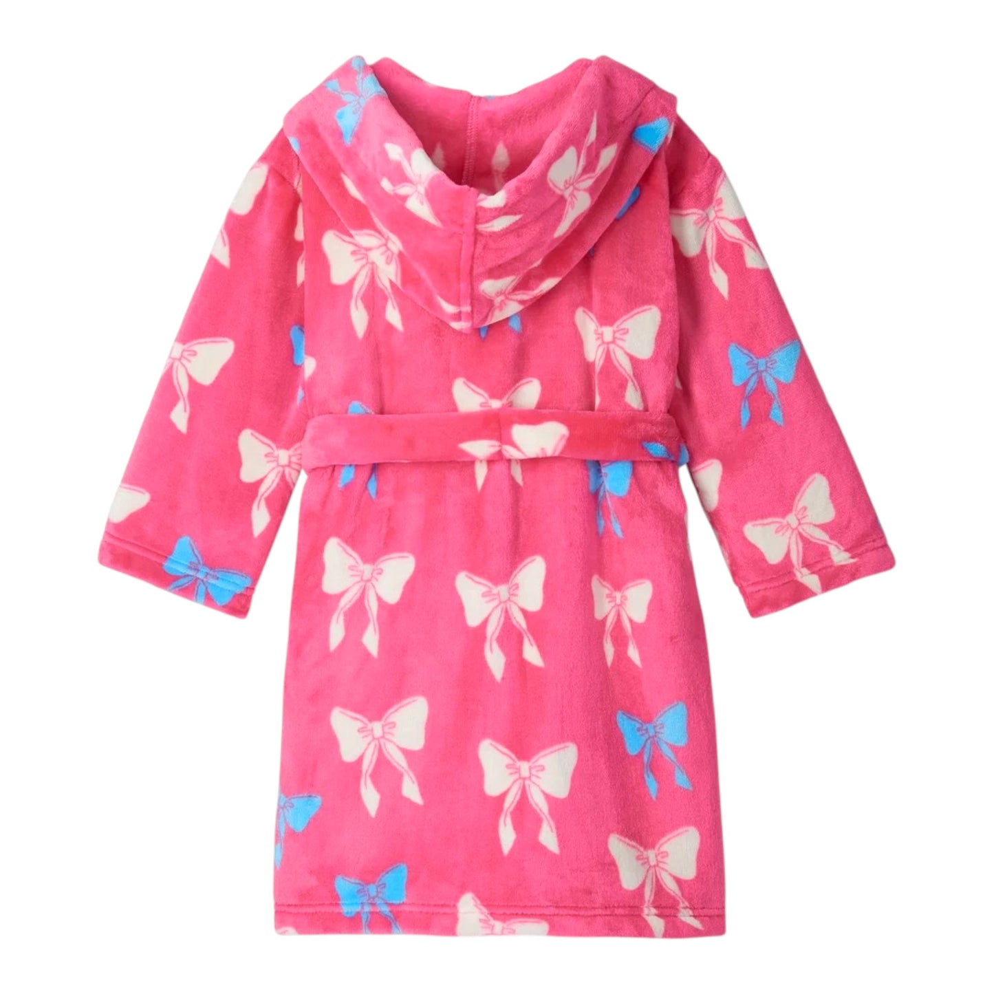 Hatley Big Bows Fuzzy Fleece Robe