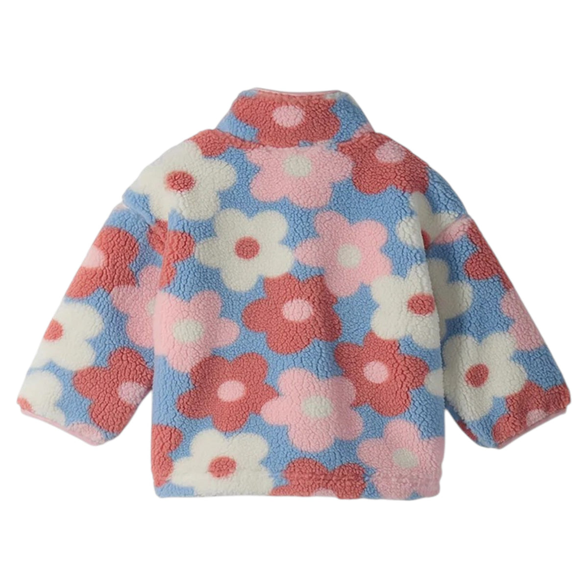 Hatley Big Flowers Faux Sherpa Jacket