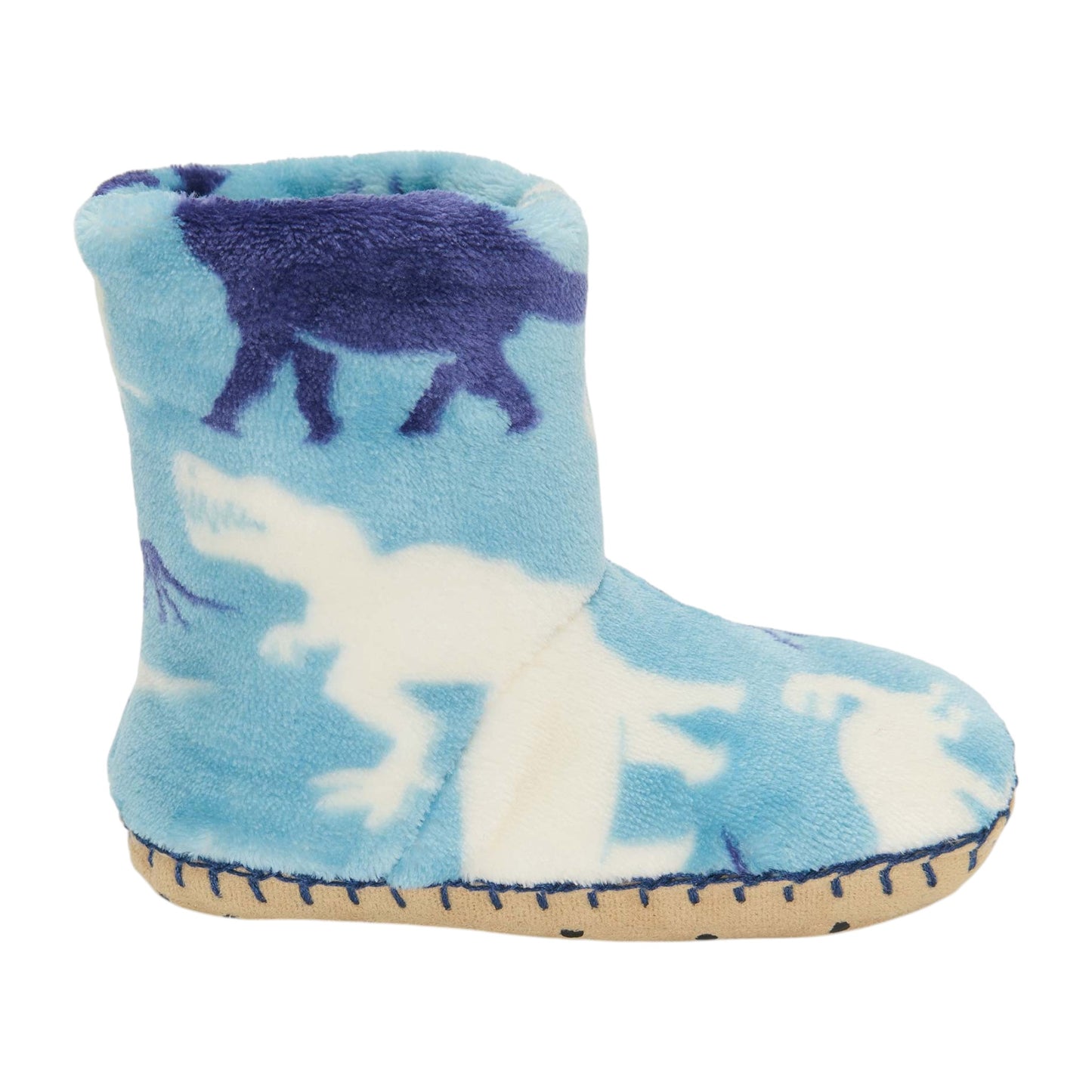 Hatley Dino Silhouette Fleece Slippers