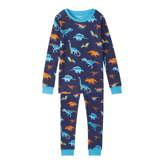 Hatley Colorful Dinos Cotton Pajama Set