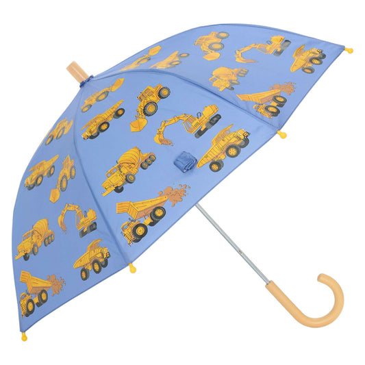 Hatley Construction Trucks Umbrella